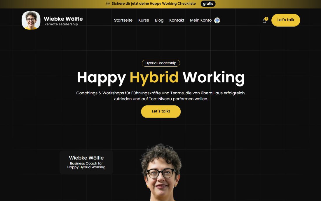 Wiebke website